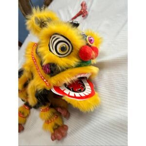 Paper Mache Chinese Lion Dragon Marionette Puppet